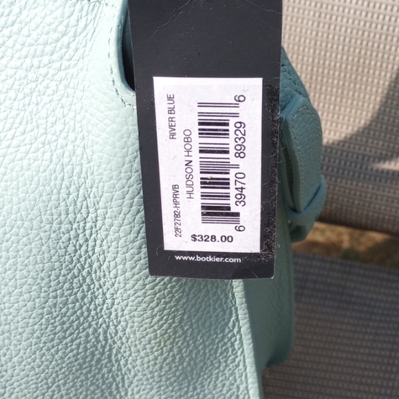 Botkier "Hudson" Hobo in River Blue Leather - Picture 13 of 14